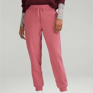 Lululemon Scuba High-Rise Jogger Full Length Pink Blossom
